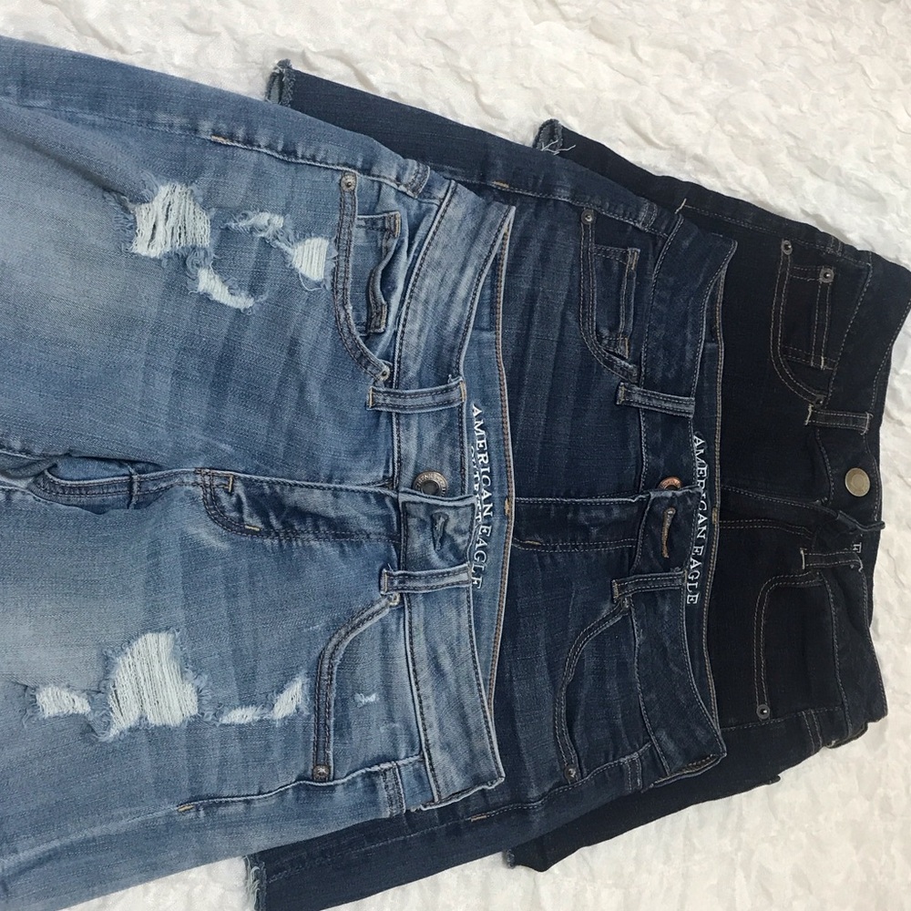American Eagle Distressed Jeans Bundle